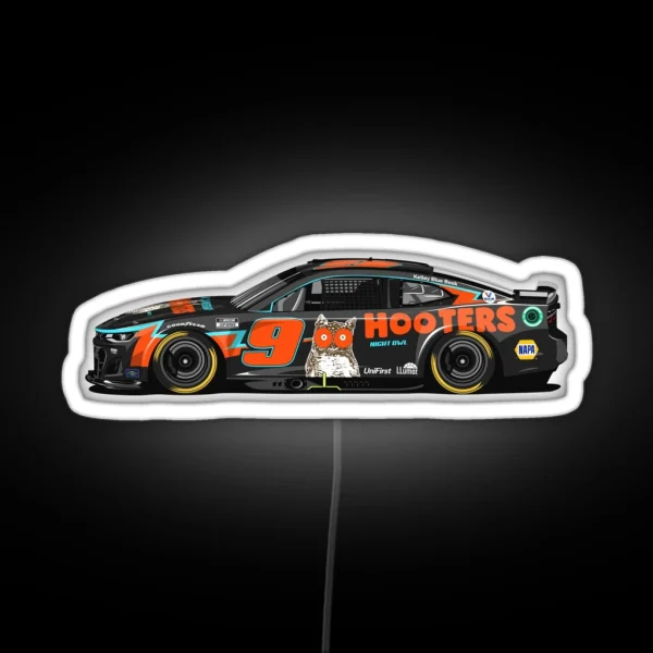 Chase Elliott 2023 Camaro RGB Neon Sign
