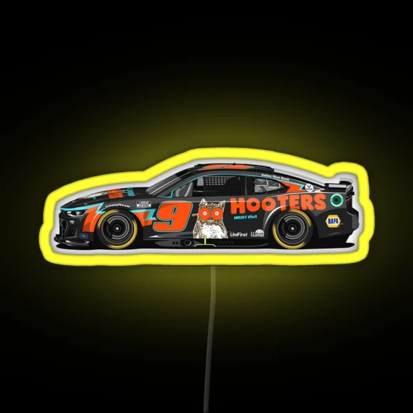 Chase Elliott 2023 Camaro RGB Neon Sign