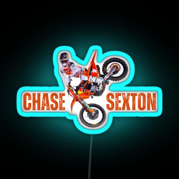 Chase Sexton RGB Neon Sign