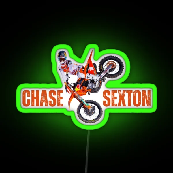 Chase Sexton RGB Neon Sign