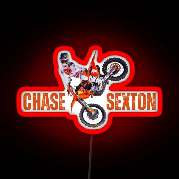 Chase Sexton RGB Neon Sign