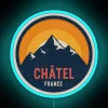 Chatel France Mountain Design RGB Neon Sign