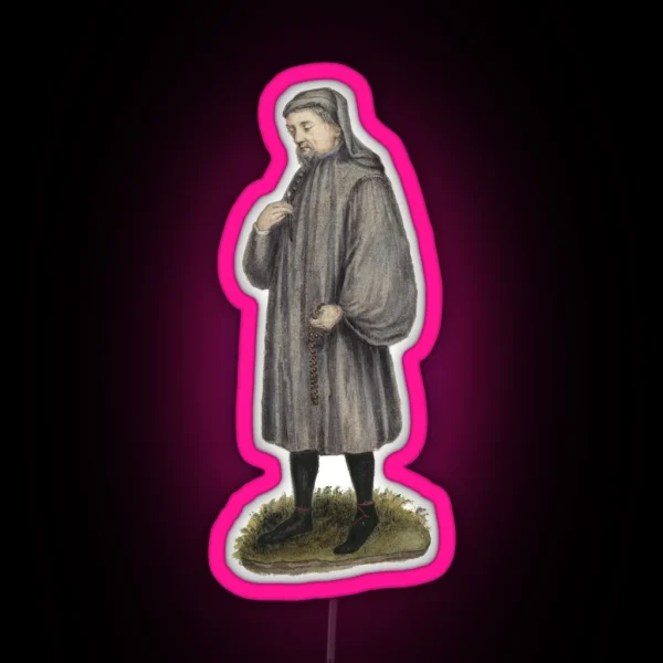 Chaucer RGB Neon Sign