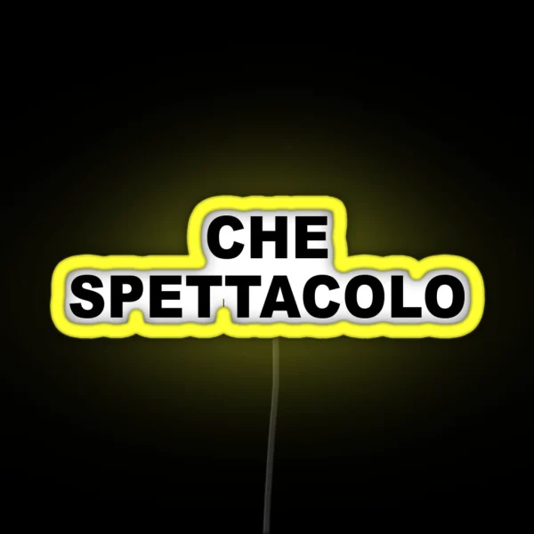 CHE SPETTACOLO Vale Yellow 46 RGB Neon Sign