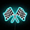 Checkered Flags RGB Neon Sign - Image 3