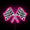 Checkered Flags RGB Neon Sign - Image 6