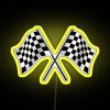 Checkered Flags RGB Neon Sign - Image 5