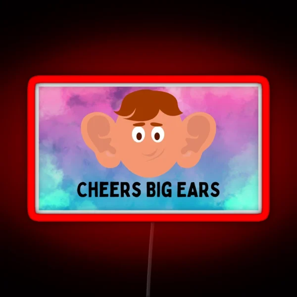Cheers Big Ears RGB Neon Sign