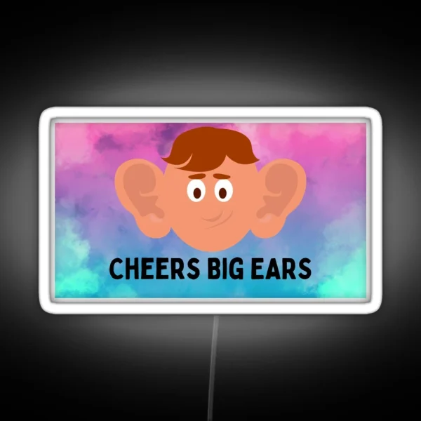 Cheers Big Ears RGB Neon Sign