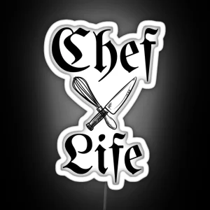 Chef Life RGB Neon Sign