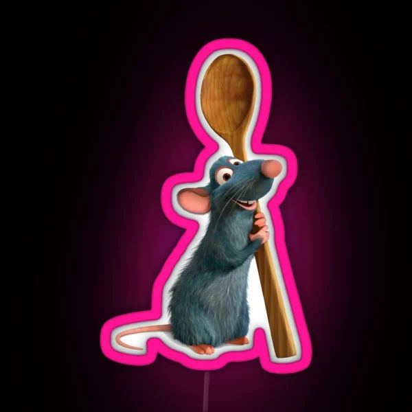 Chef Ratatouille RGB Neon Sign