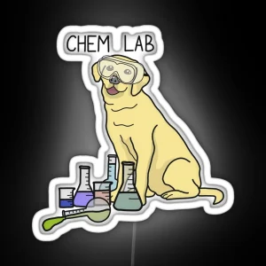 Chem Lab RGB Neon Sign