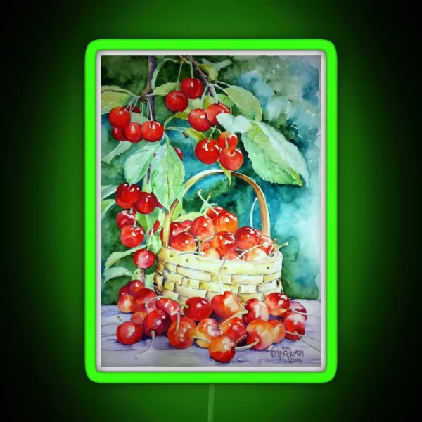Cherries RGB Neon Sign