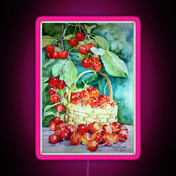 Cherries RGB Neon Sign