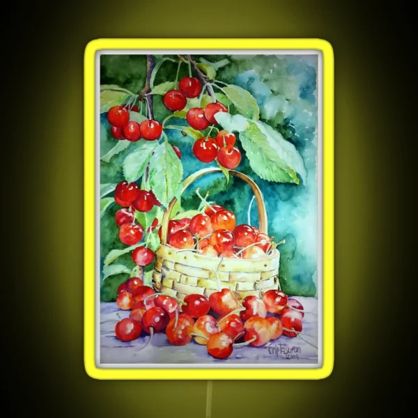 Cherries RGB Neon Sign