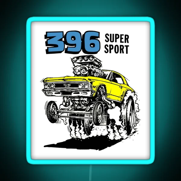 Chevrolet 396 Super Sport RGB Neon Sign