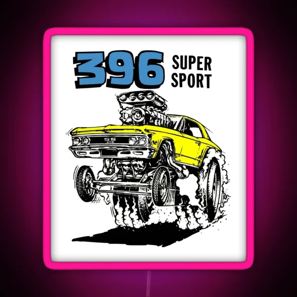 Chevrolet 396 Super Sport RGB Neon Sign