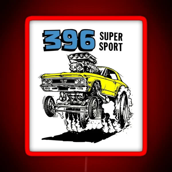 Chevrolet 396 Super Sport RGB Neon Sign