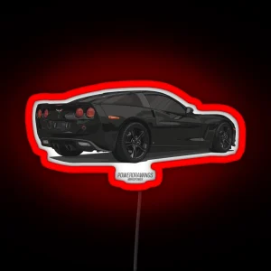 Chevrolet Corvette C6 RGB Neon Sign