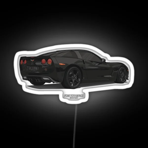 Chevrolet Corvette C6 RGB Neon Sign