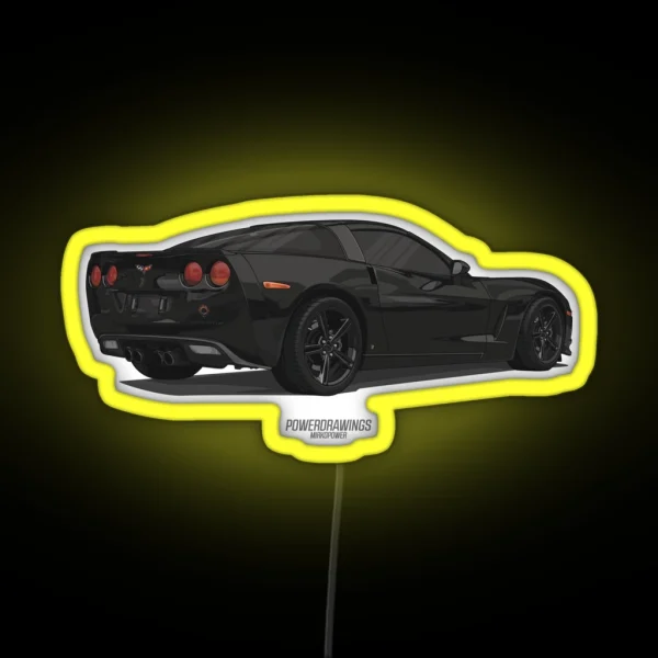 Chevrolet Corvette C6 RGB Neon Sign