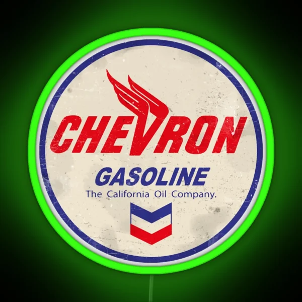 Chevron 1948 Vintage Sign RGB Neon Sign