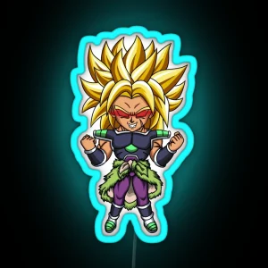 Chibi Broly New RGB Neon Sign