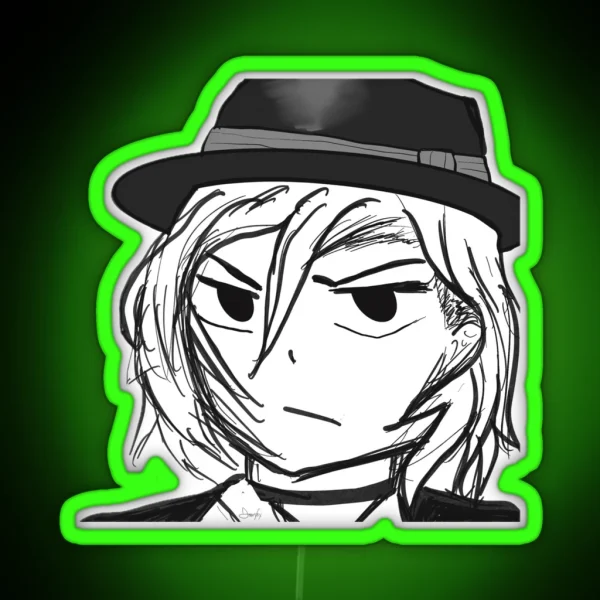 Chibi Chuuya RGB Neon Sign