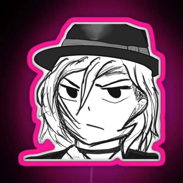 Chibi Chuuya RGB Neon Sign