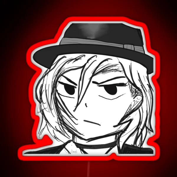 Chibi Chuuya RGB Neon Sign