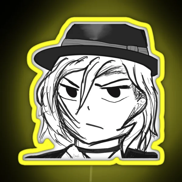 Chibi Chuuya RGB Neon Sign
