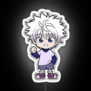 Chibi Cute Hunter RGB Neon Sign