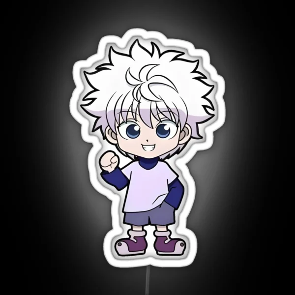 Chibi Cute Hunter RGB Neon Sign