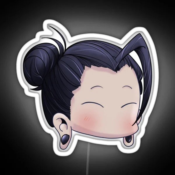 Chibi Geto Purring RGB Neon Sign