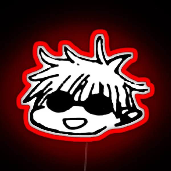 Chibi Gojo Satoru Jjk RGB Neon Sign