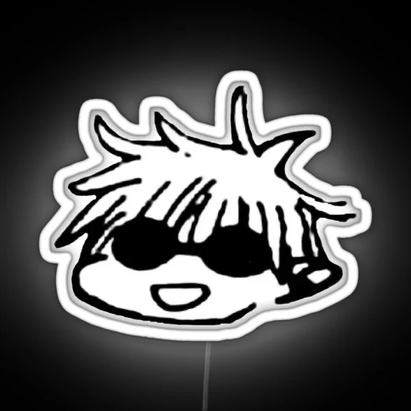 Chibi Gojo Satoru Jjk RGB Neon Sign