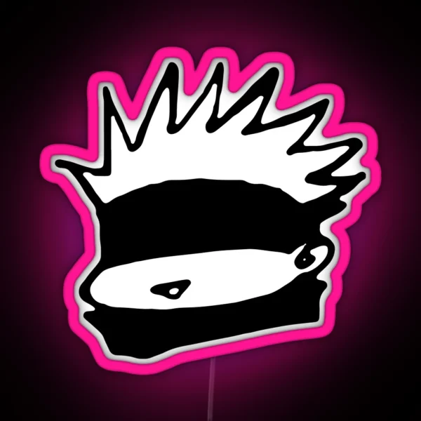Chibi Gojo Satoru RGB Neon Sign