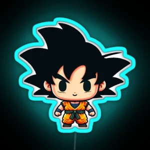 Chibi Goku RGB Neon Sign