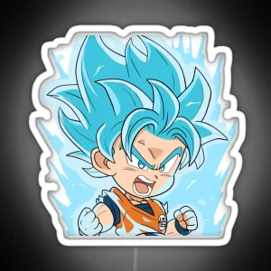 Chibi Goku RGB Neon Sign