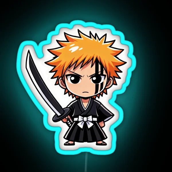 Chibi Ichigo Led RGB Neon Sign