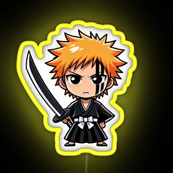 Chibi Ichigo Led RGB Neon Sign
