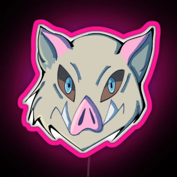 Chibi Inosuke RGB Neon Sign