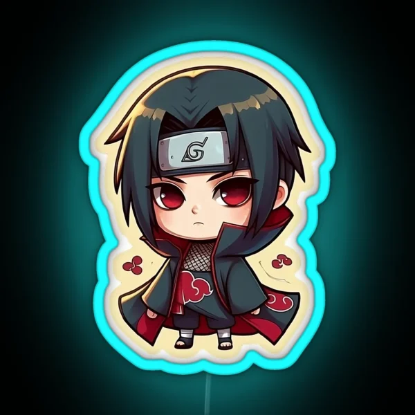 Chibi Itachi RGB Neon Sign