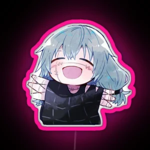 Chibi Jjk Mahito RGB Neon Sign