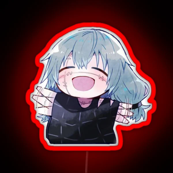 Chibi Jjk Mahito RGB Neon Sign