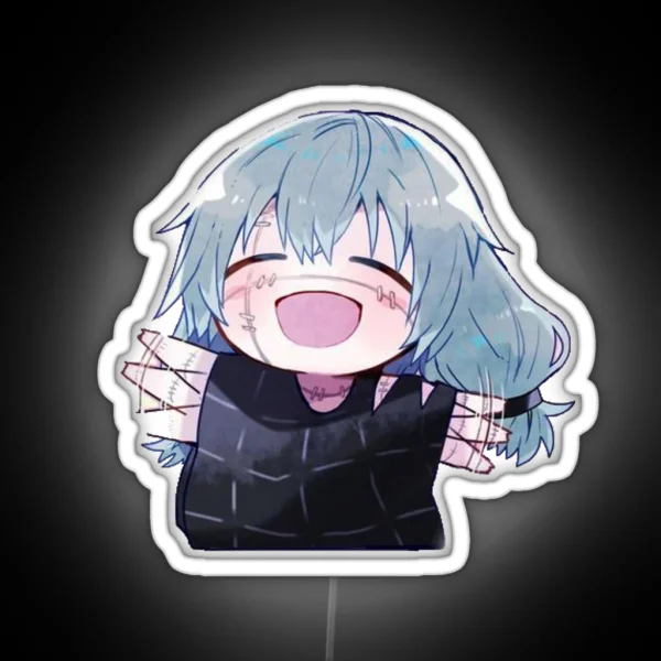 Chibi Jjk Mahito RGB Neon Sign