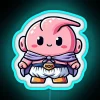 Chibi Majin Buu RGB Neon Sign - Image 3