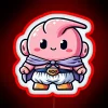 Chibi Majin Buu RGB Neon Sign - Image 2