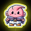 Chibi Majin Buu RGB Neon Sign - Image 6
