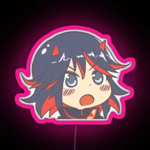 Chibi Matoi Ryuko Kamui RGB Neon Sign